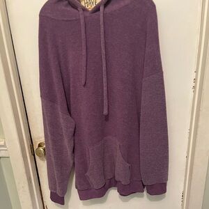 New soft serve purple hoodie